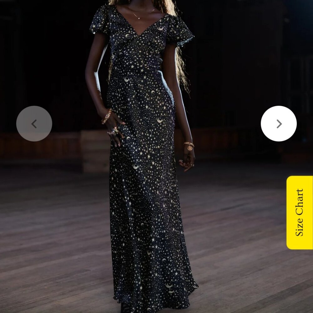 Selkie The Galileo Flutter Slip Dress